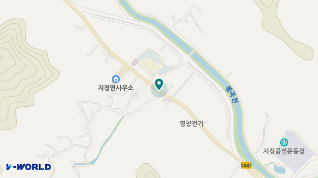 건강재가복지센터 위치 지도