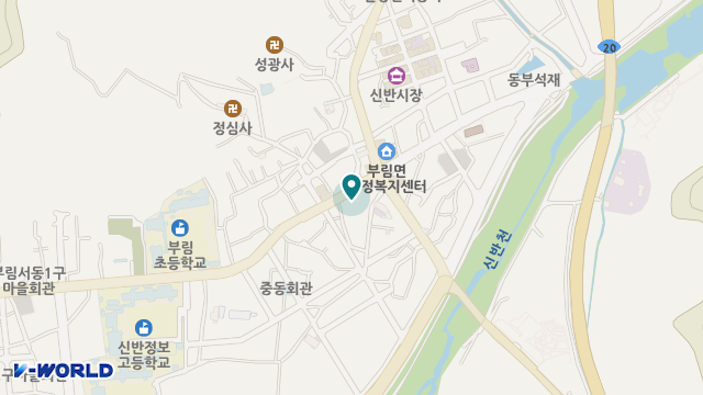 중앙재가노인복지센터 위치 지도