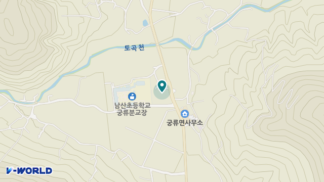 궁류재가복지센터 위치 지도