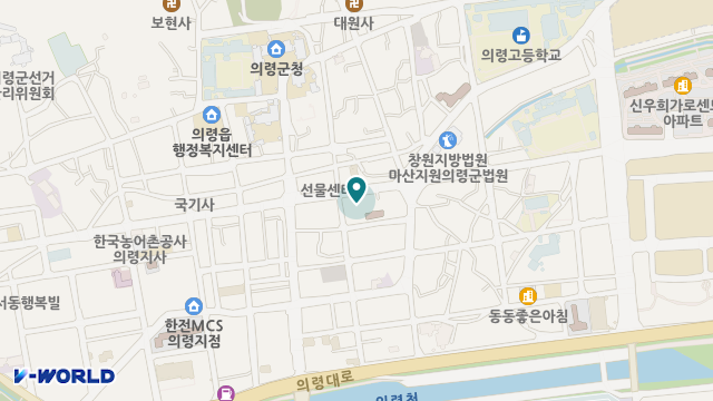 마실통합돌봄센터 위치 지도