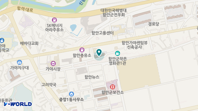 전원재가노인복지센터 위치 지도