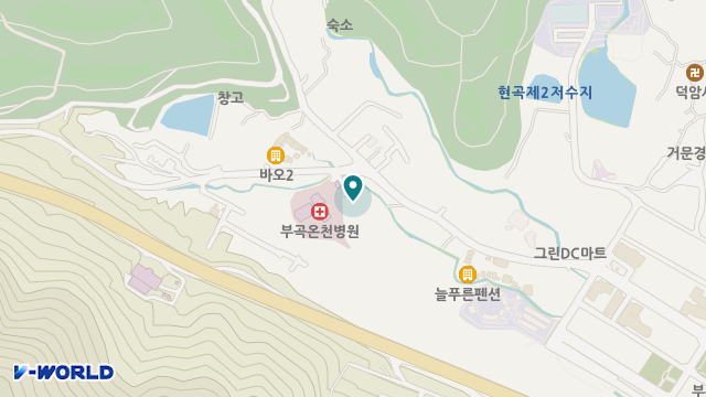 부곡온천요양원 위치 지도