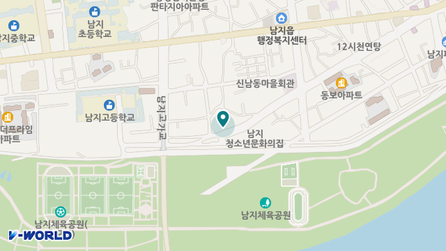 가람재가복지센터 위치 지도