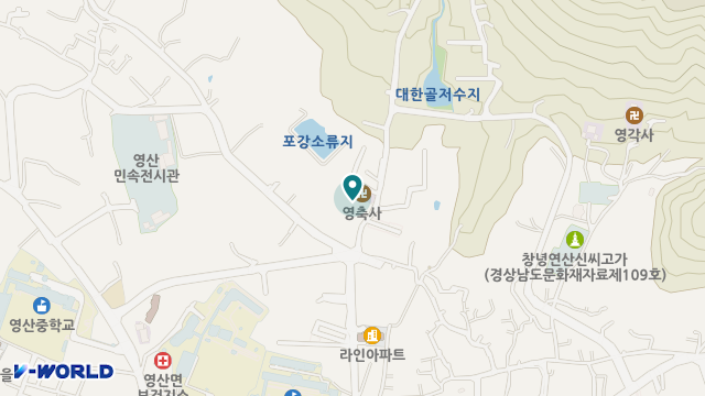 영산주간보호재가센터 위치 지도