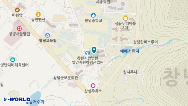 금강재가노인복지센터 위치 지도