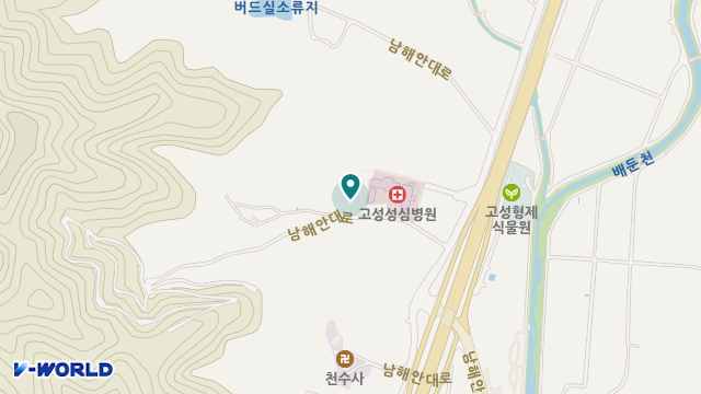 금강원종합재가센터 위치 지도