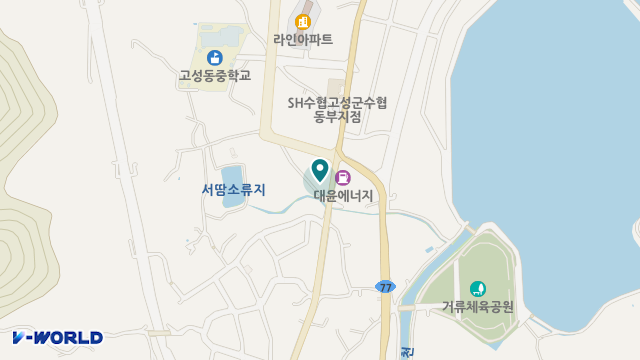 행복한동부노인복지센터 위치 지도