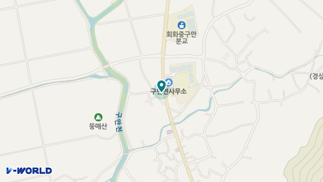 섬김노인복지센터 위치 지도