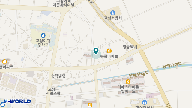 효심노인복지센터 위치 지도
