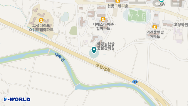 고성만세 주간보호센터 위치 지도