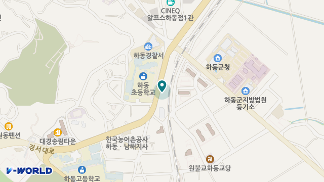 하동사랑 재가노인복지센터 위치 지도
