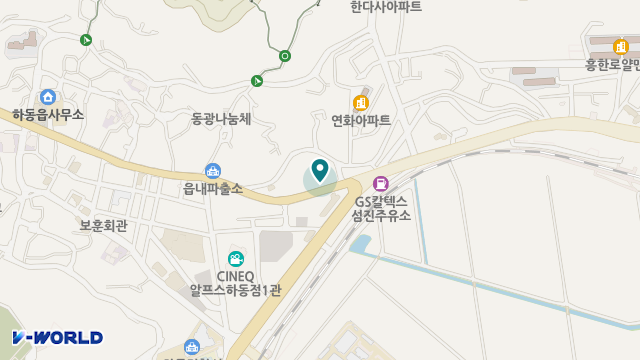 효민노인복지센터 위치 지도