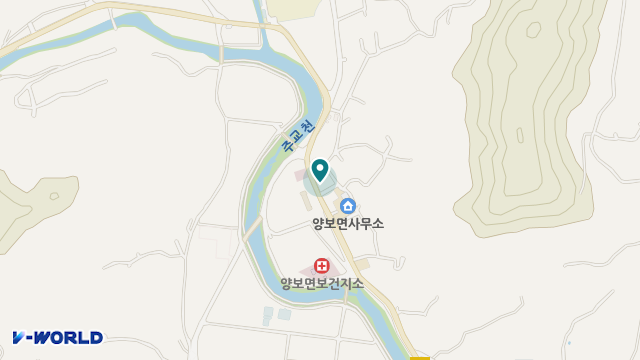 양보재가복지센터 위치 지도