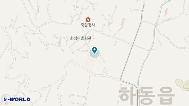하동어르신행복학교 위치 지도