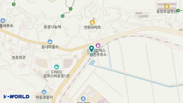 유니트론보청기하동센터 하나의료기복지용구 위치 지도