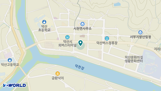 백화노인복지센터 위치 지도