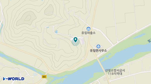 지리산노인통합지원센터 위치 지도
