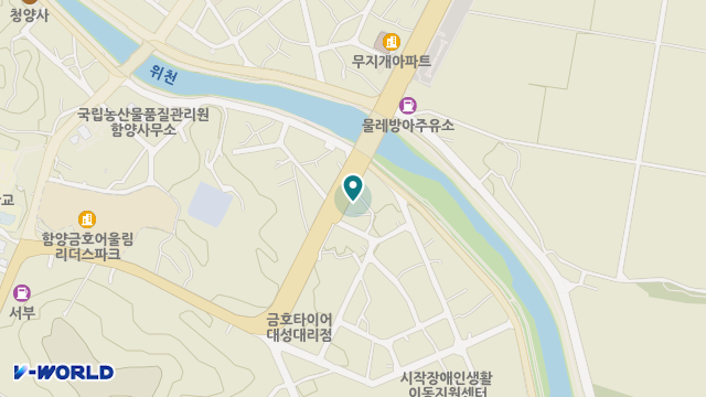 행복기원재가노인복지센터 위치 지도