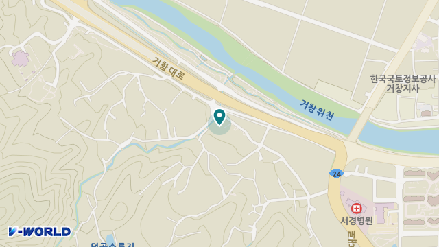 실버간호주간보호센터 위치 지도