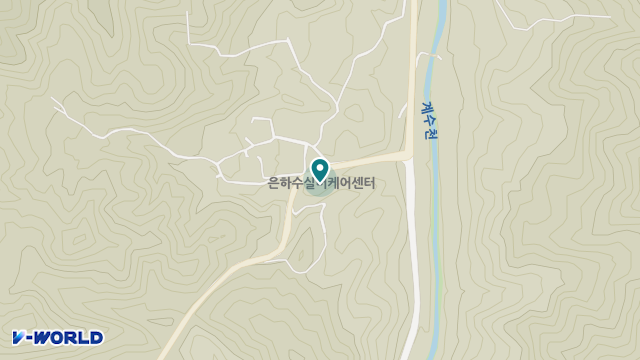 은하수실버케어센터 위치 지도