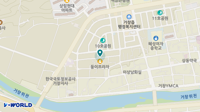 거창사랑데이케어센터 위치 지도