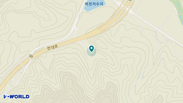 합천노인복지센터 위치 지도