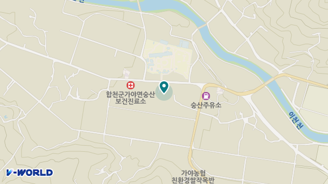 가야숭산 재가복지센터 위치 지도