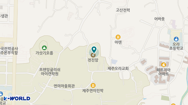 노인복지센터 연화원 위치 지도