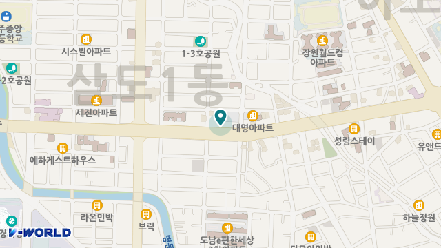 제주인복지센터 위치 지도