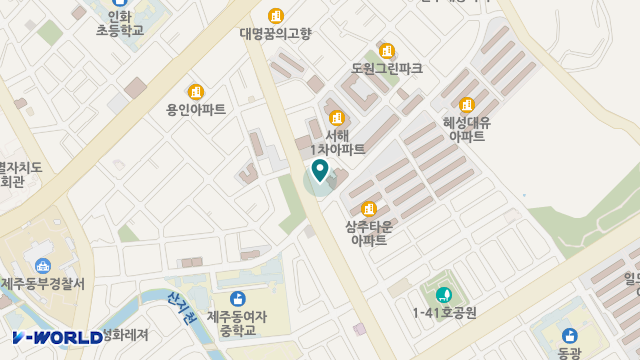 일도주야간보호센터 위치 지도