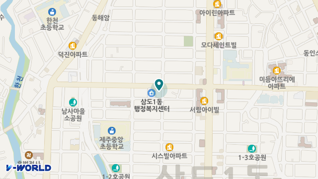 제주두성통합재가센터 위치 지도
