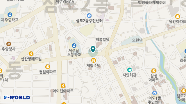 민주재가장기요양기관 위치 지도
