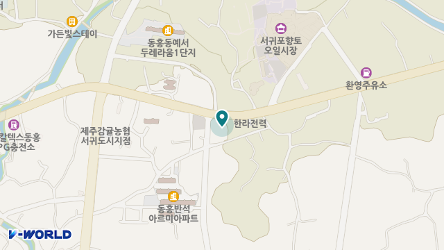 (재)제주특별자치도사회서비스원 서귀포시센터(방문요양) 위치 지도