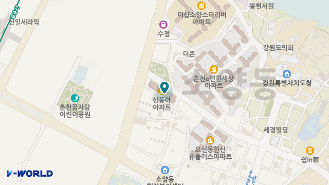 소양재가복지센터 위치 지도