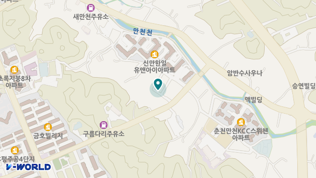 아가페노인복지센터 위치 지도