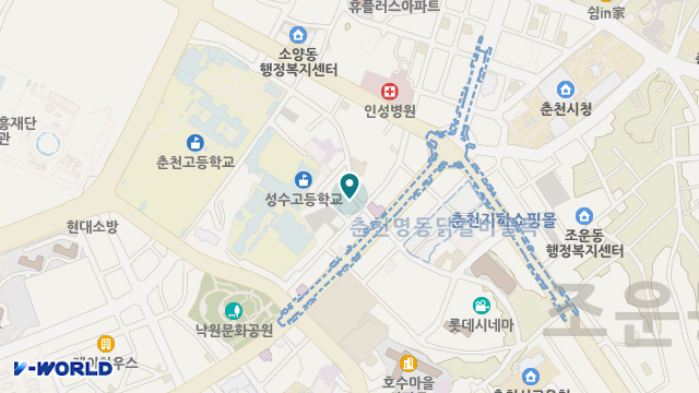 갈렙재가노인센터 위치 지도