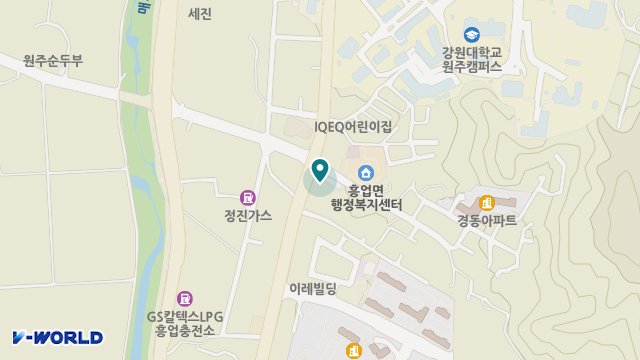 원주연세재가복지센터 위치 지도