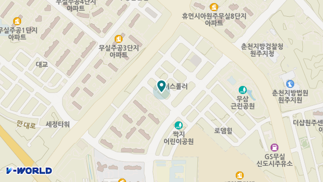 섬김재활인지센터 위치 지도