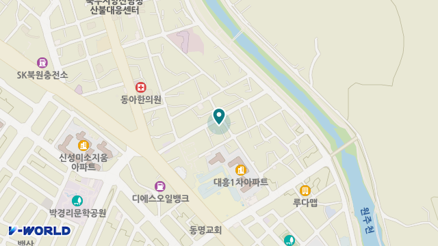 조아재가복지센터 위치 지도
