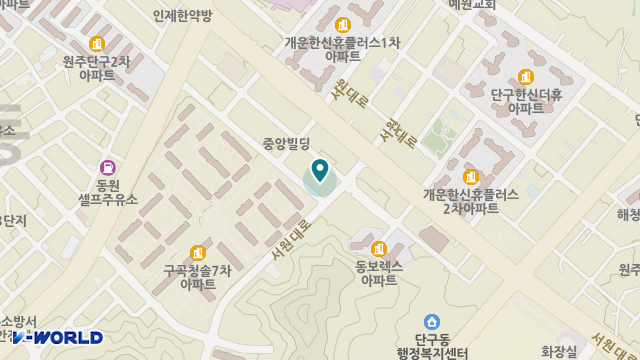 어르신사랑센터 위치 지도