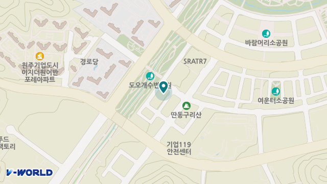 원주늘봄재활주간보호센터 위치 지도