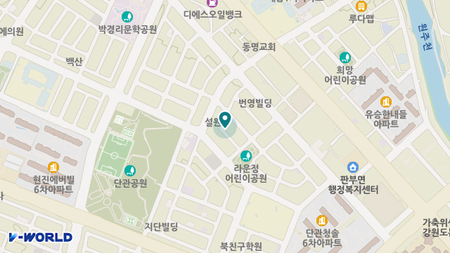 정다운재가복지센터 위치 지도