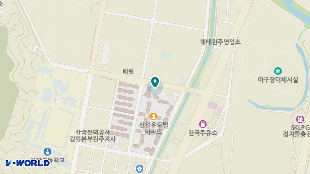효장원재가방문요양센터 위치 지도
