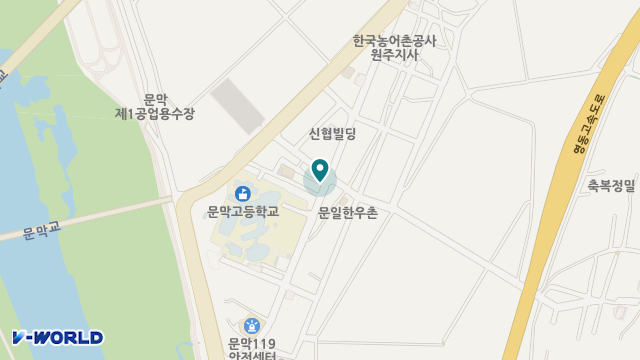 문막의료기 위치 지도