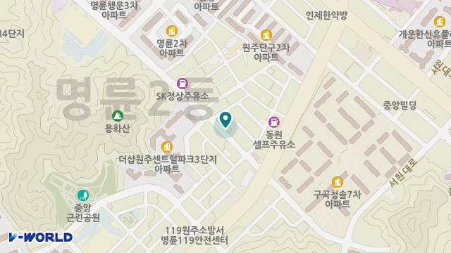 한사랑재가복지센터 위치 지도
