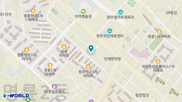 정겨운집노인재가복지센터 위치 지도