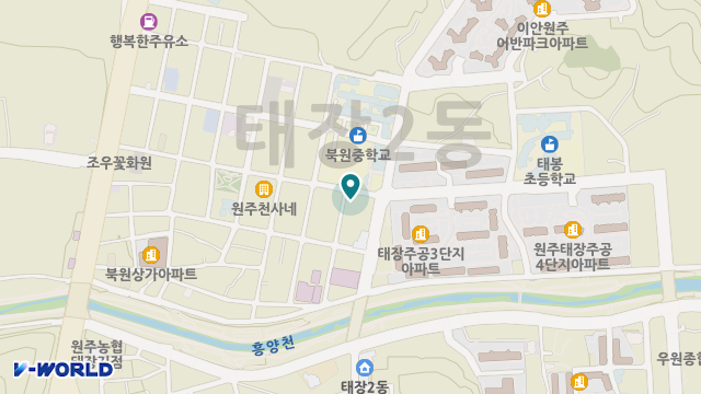 차오름재가복지센터 위치 지도