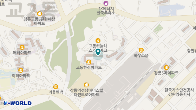 강릉방문간호센터 위치 지도