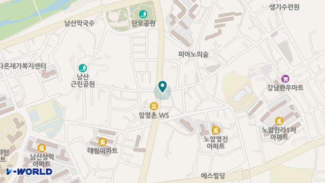 정 재가복지센터 위치 지도