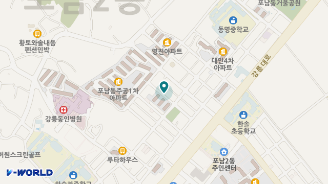해오름방문요양센터 위치 지도